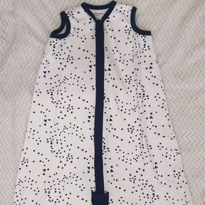 Large Burts Bees Sleep Sack-twinkle bee midnight